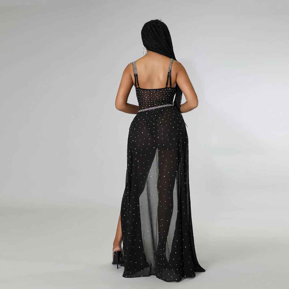 Women’s Sheer Lingerie Two-piece Set