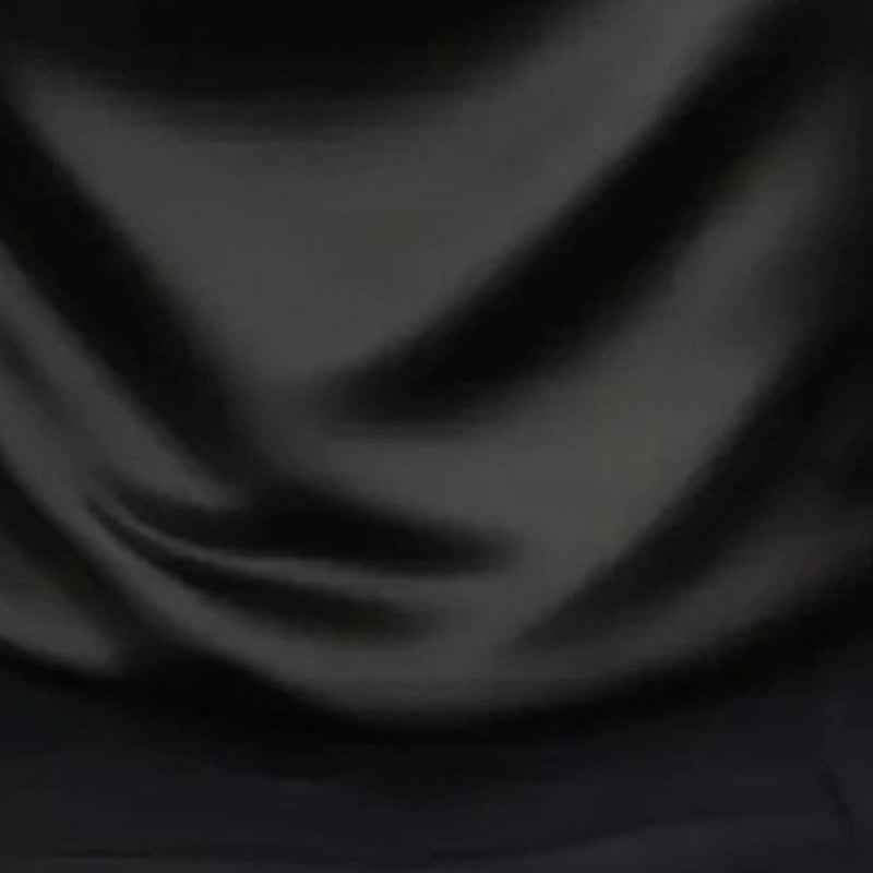 Women's Elegant Draped Neck Blouse, Solid Color Ruffle Detail Long Sleeve Shirt