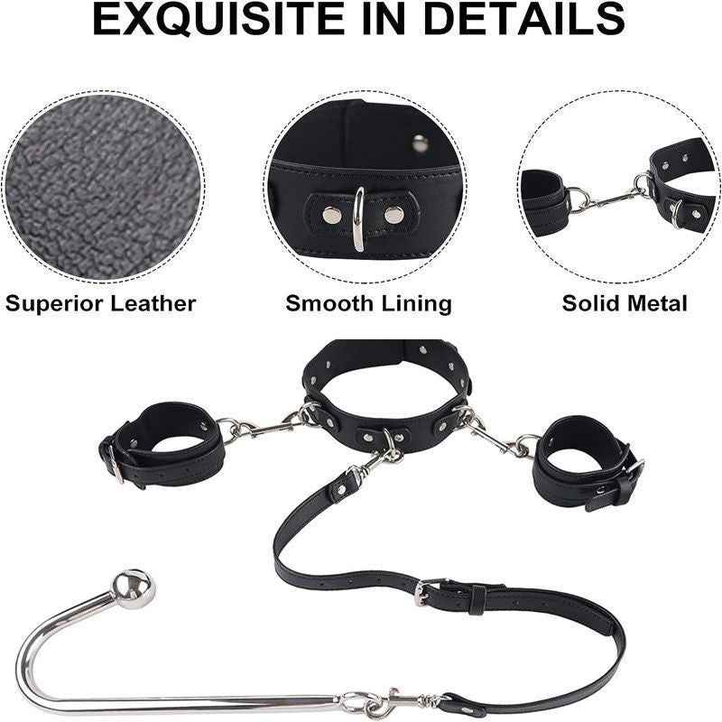 Toys For Women Reverse Handcuffs Hook Couples Bondage Restraint hog tie