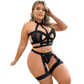Plus size Woman bondage style Sexy Lingerie