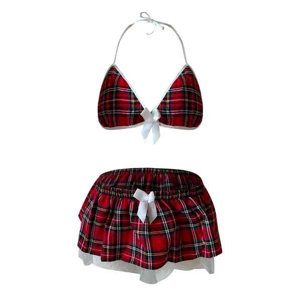 Sexy Lingerie School Girl Dress Babydoll Women USA