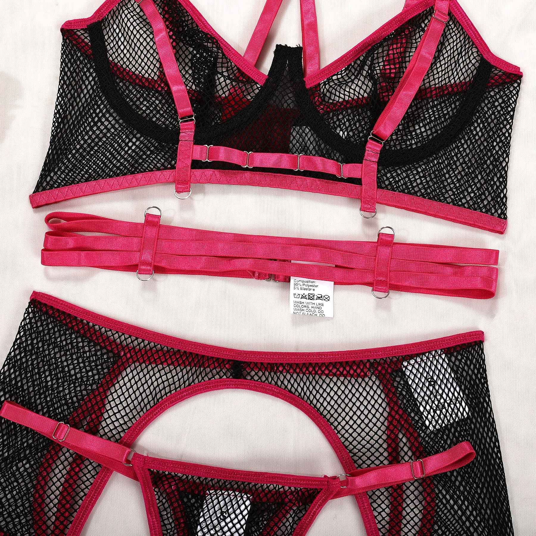 Binding Lace-up Leg suspension Hot Girl Sexy Lingerie Suit