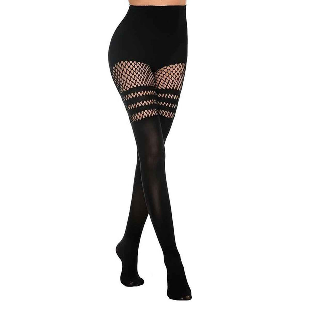 Fishnet Stockings Most Size Thin Suspender Tights