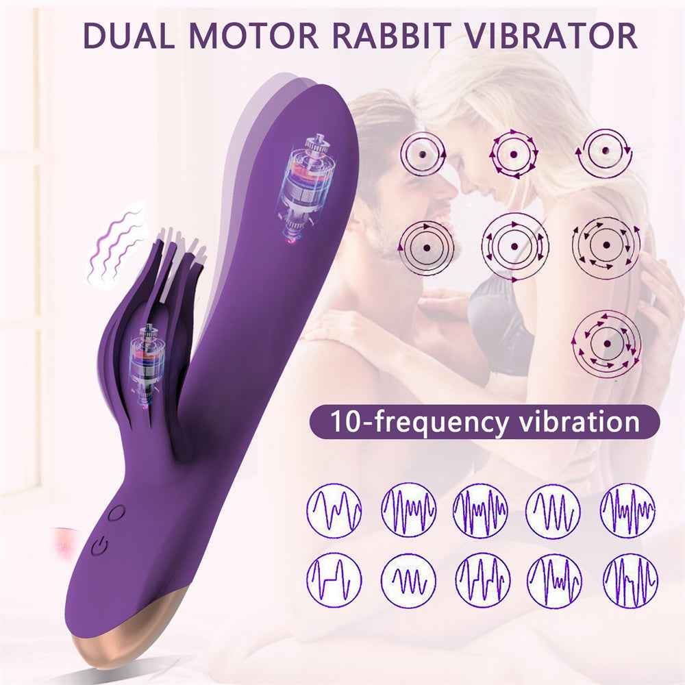 Female  Vibrator- With 10 Vibration Female Sex-Toy