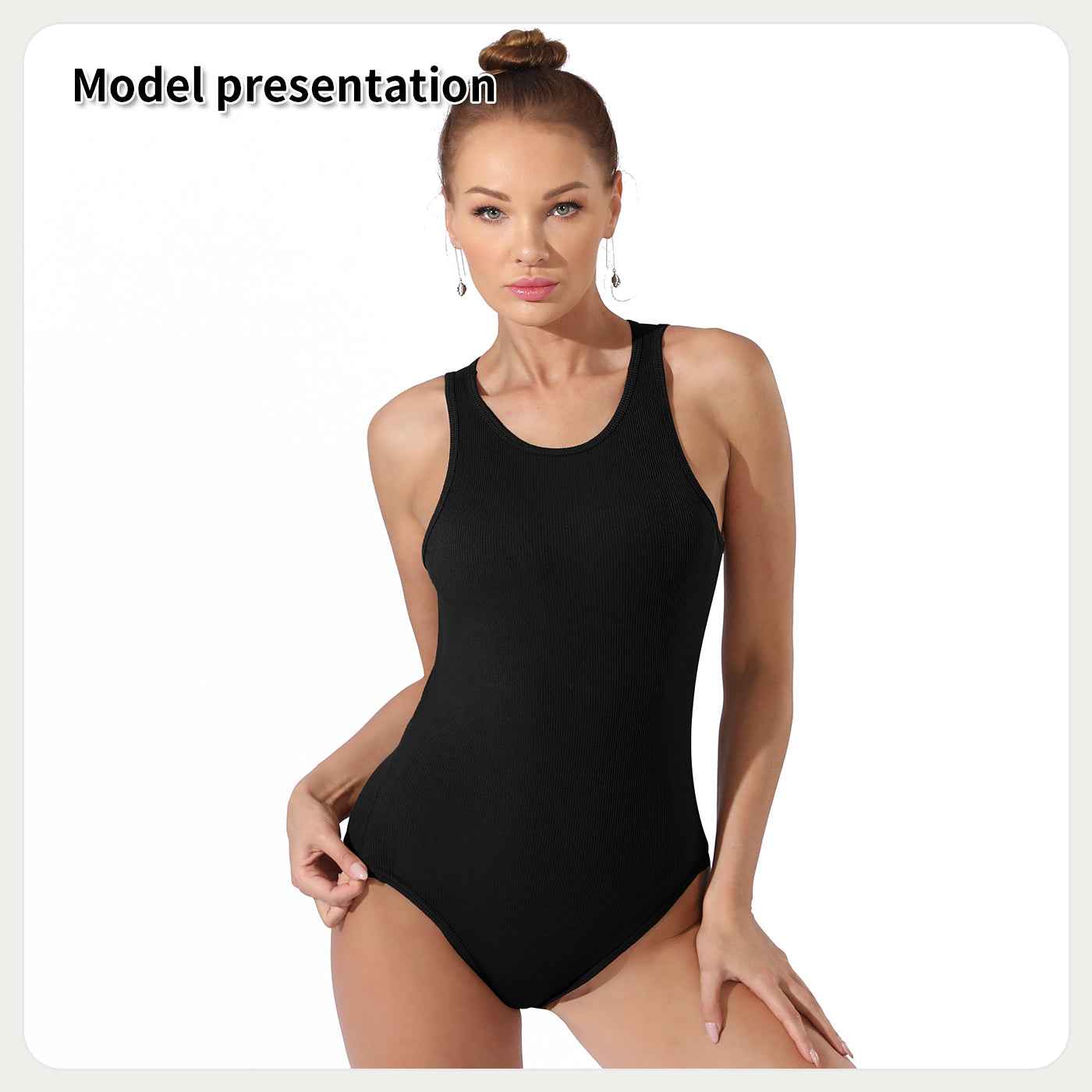 Women's Solid Color Bodysuit