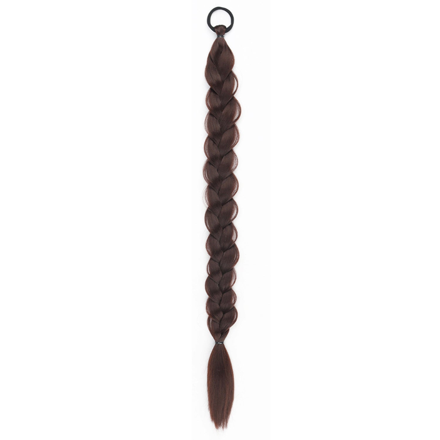 24-inch Women's Braid Hair Ring Horse Tail Strip Rubber Band Horse Tail - Unapologetic angel LLC